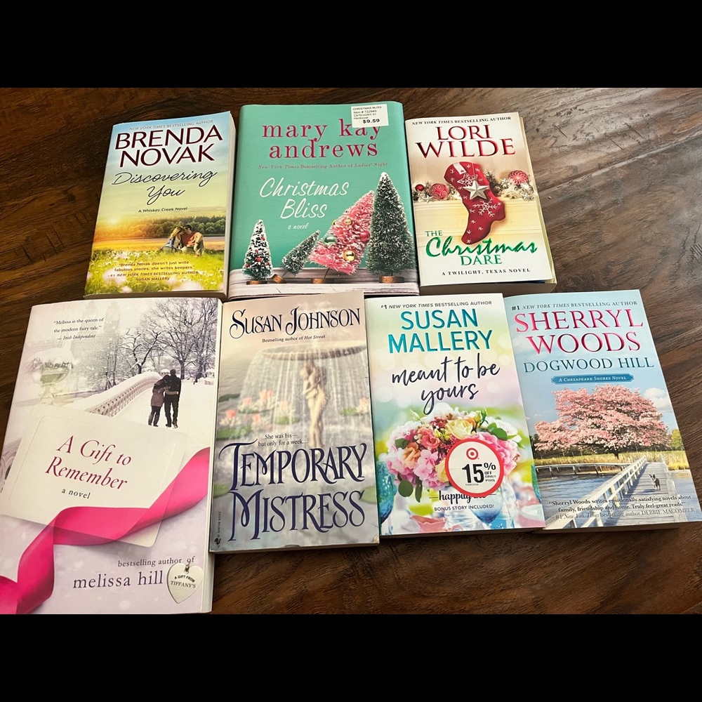 Various author book bundle - Paperbacks and Hardcover.
